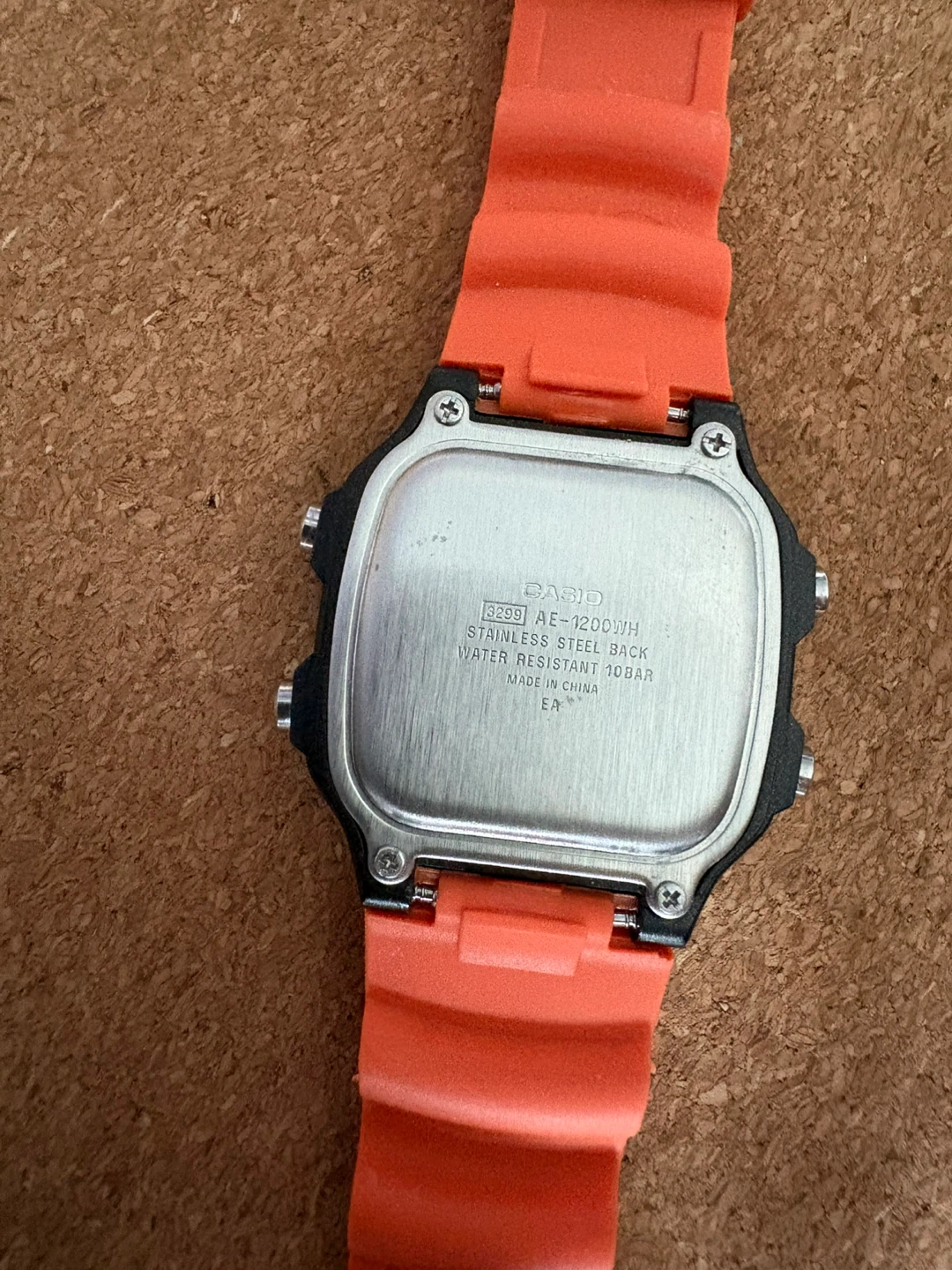 Casio AE-1200WH Digital Watch Orange - photo 3