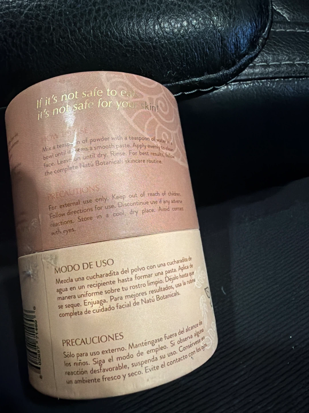 Natu Botanicals Cacao Face Mask - Revitalizing - photo 2