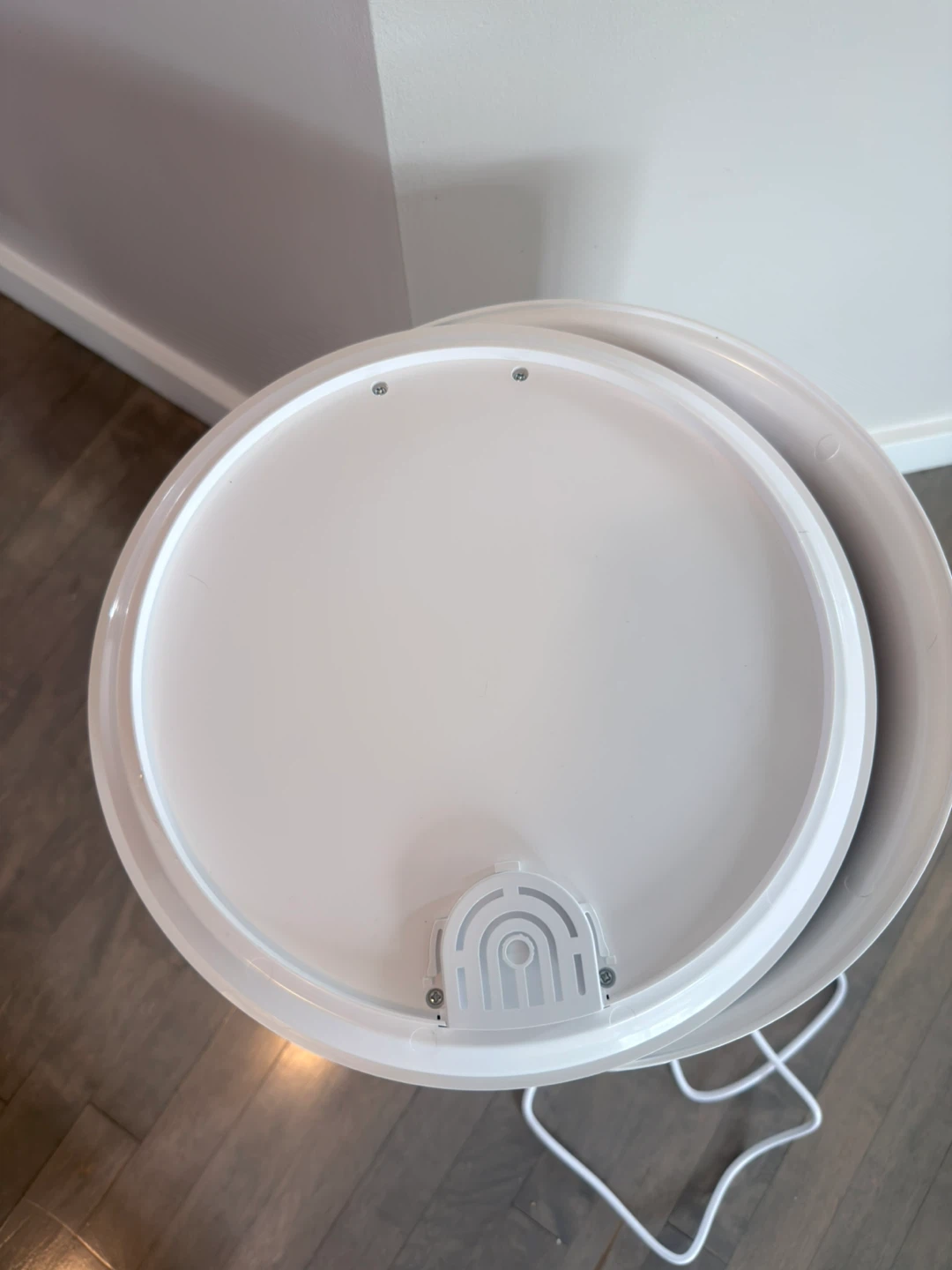 Towel Warmer Bucket - Creamy White - photo 4