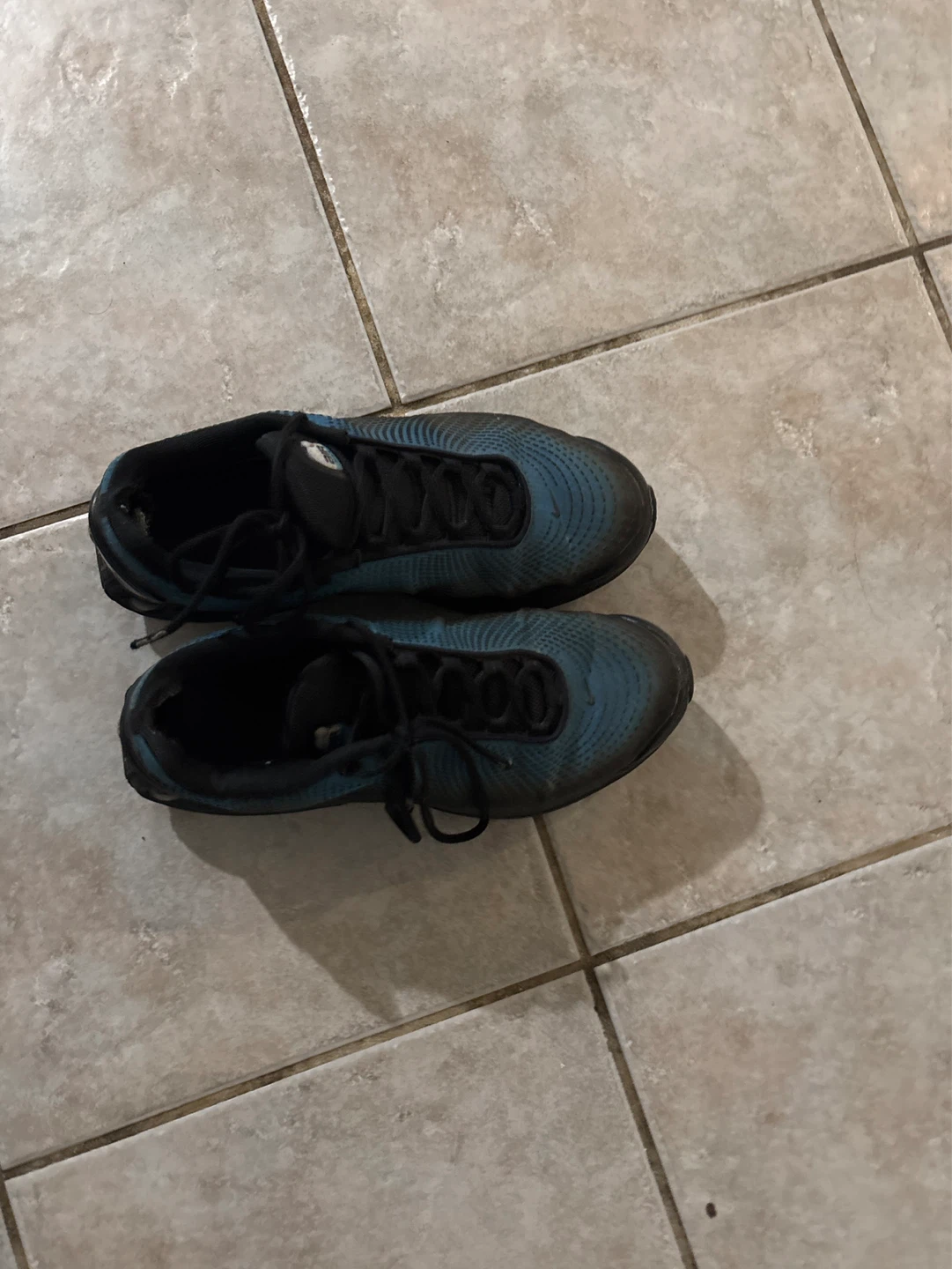 Blue Nike Running Shoes