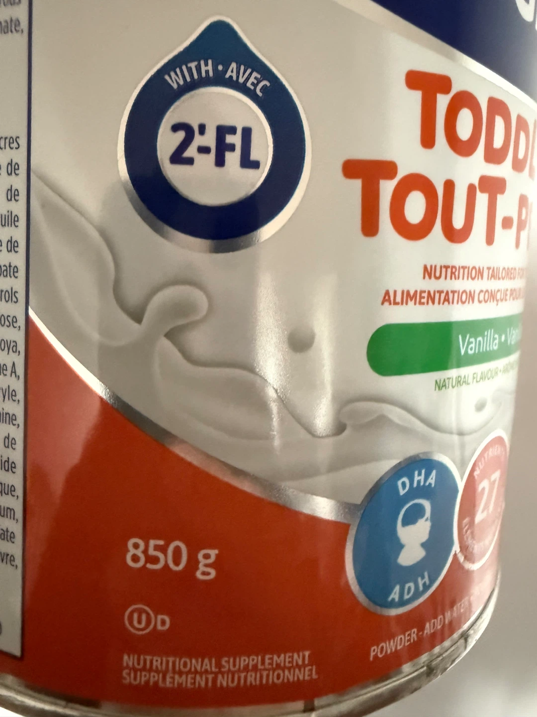 Good Grow Bien Grandir Toddler Nutritional Drink Vanilla 850g - photo 2