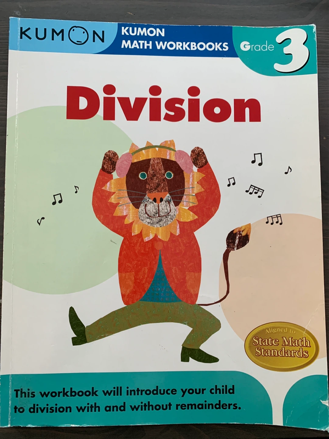 Kumon Grade 3 Division Math Workbook