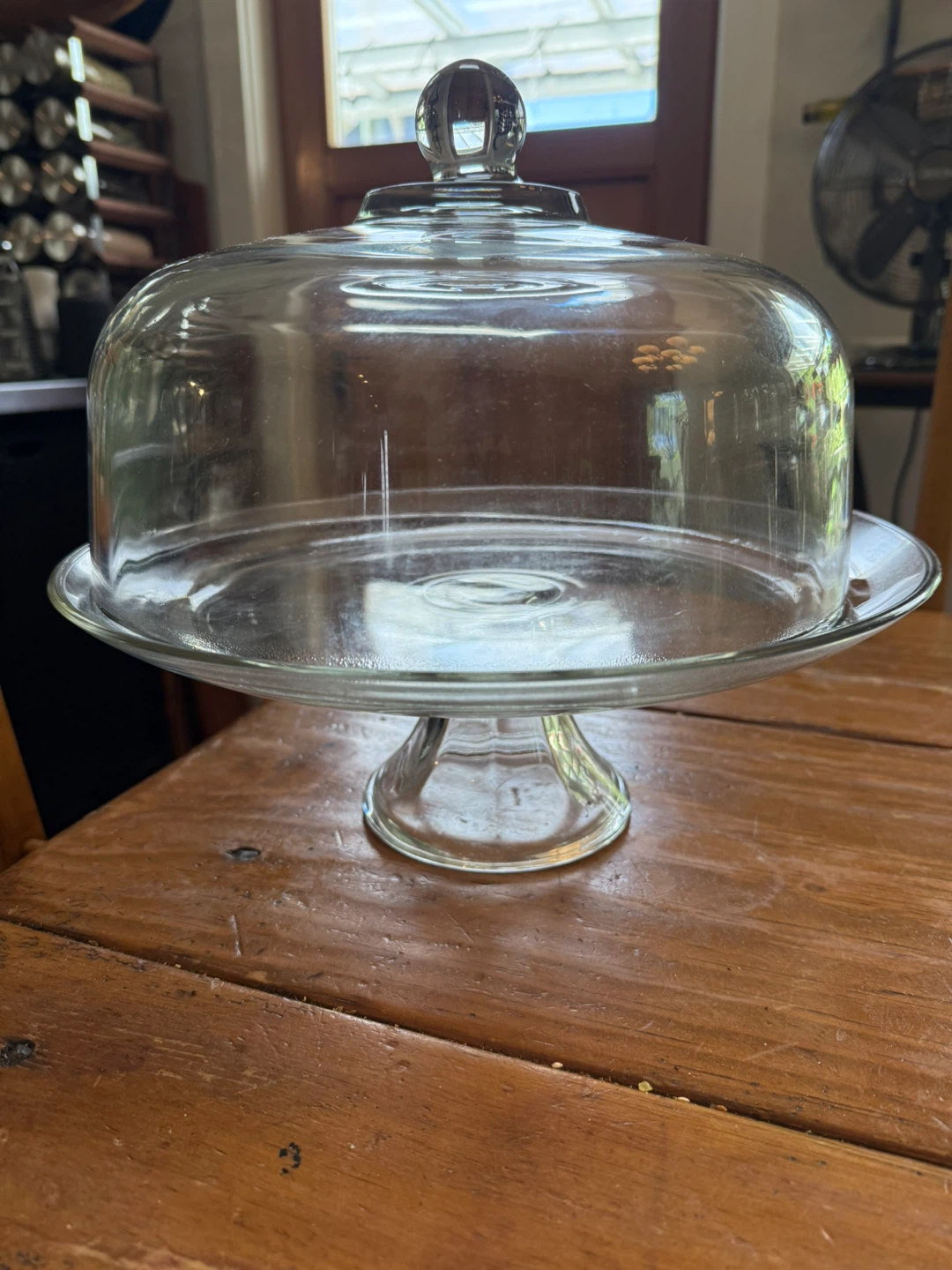 Vintage anchor Cake Stand with Dome - photo 2