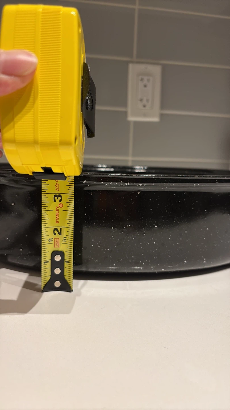 Roasting Pan - Black Speckled - photo 3