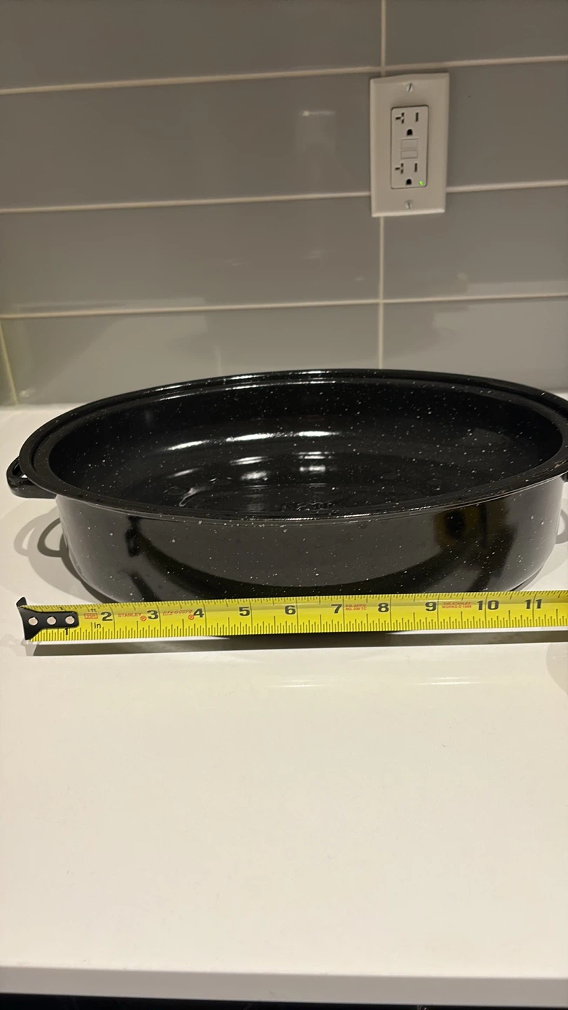 Roasting Pan - Black Speckled