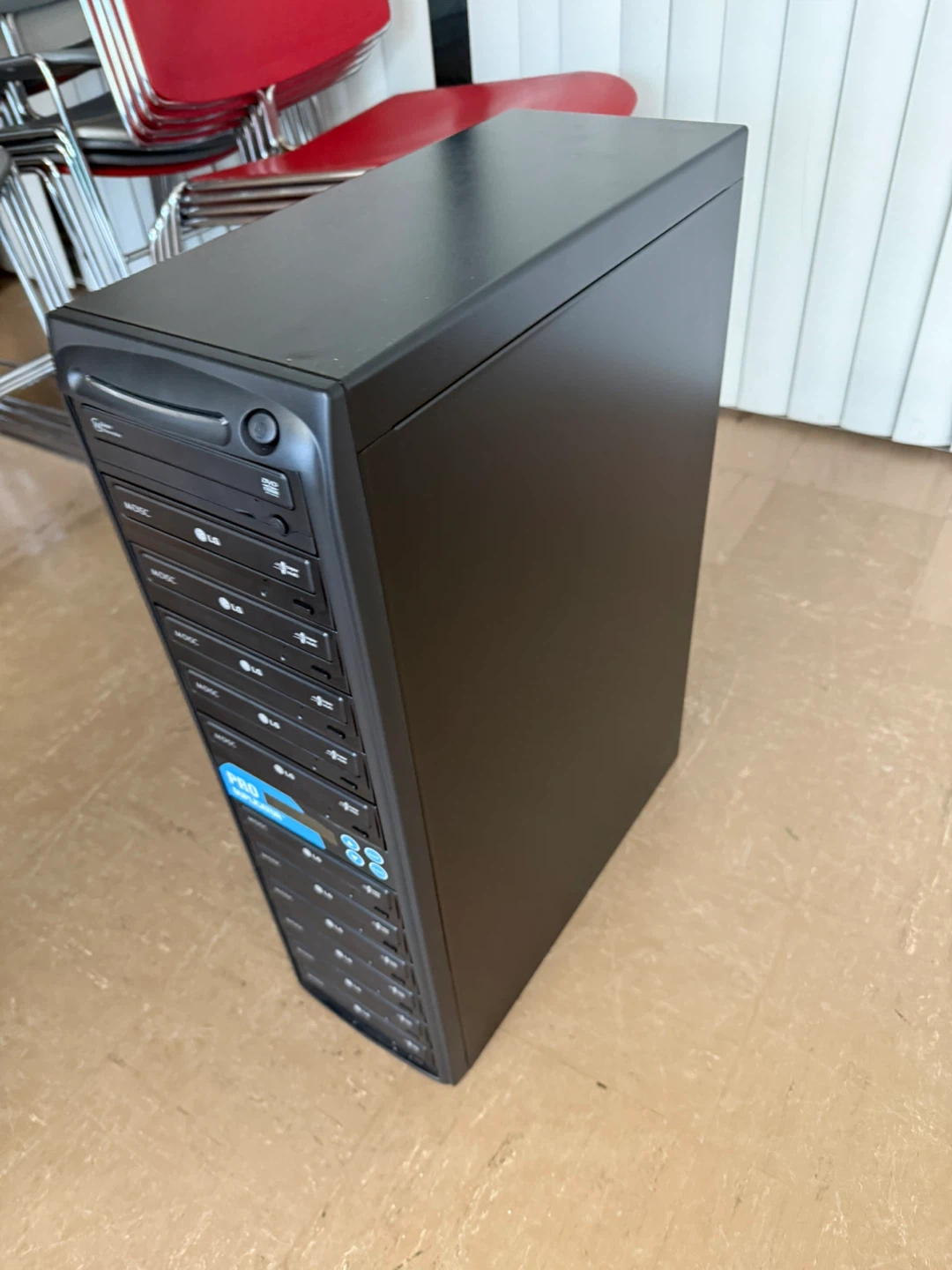 LG PRO DUPLICATOR CD DVD Disc Copier Tower - photo 2
