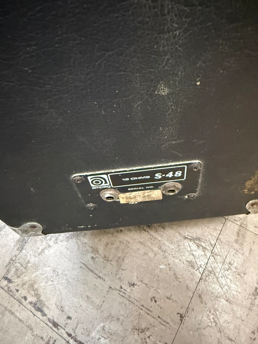 Ampeg S-48 Speaker Cabinet - photo 2