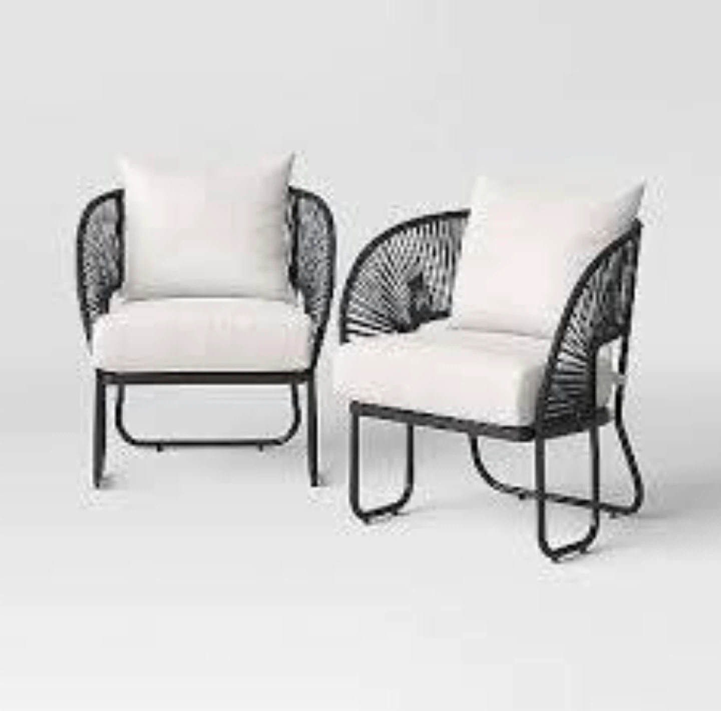 Threshold Mackworth Patio Club Chairs (2 Piece Set) - photo 3