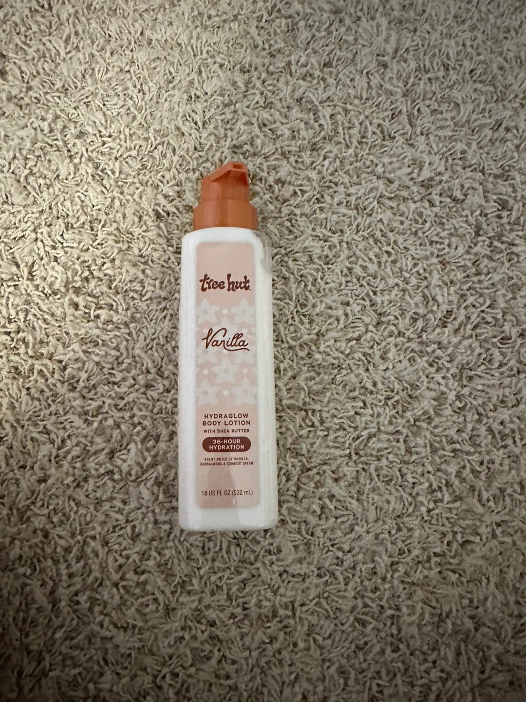 Tree Hut Vanilla Hydraglow Body Lotion 18 oz