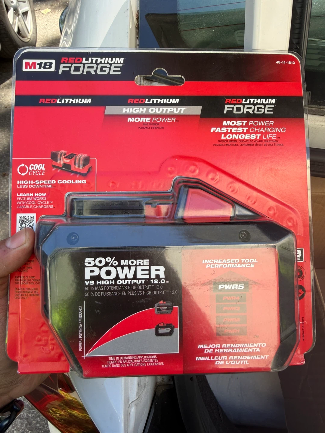 Milwaukee M18 REDLITHIUM FORGE HD12.0 Battery - photo 2