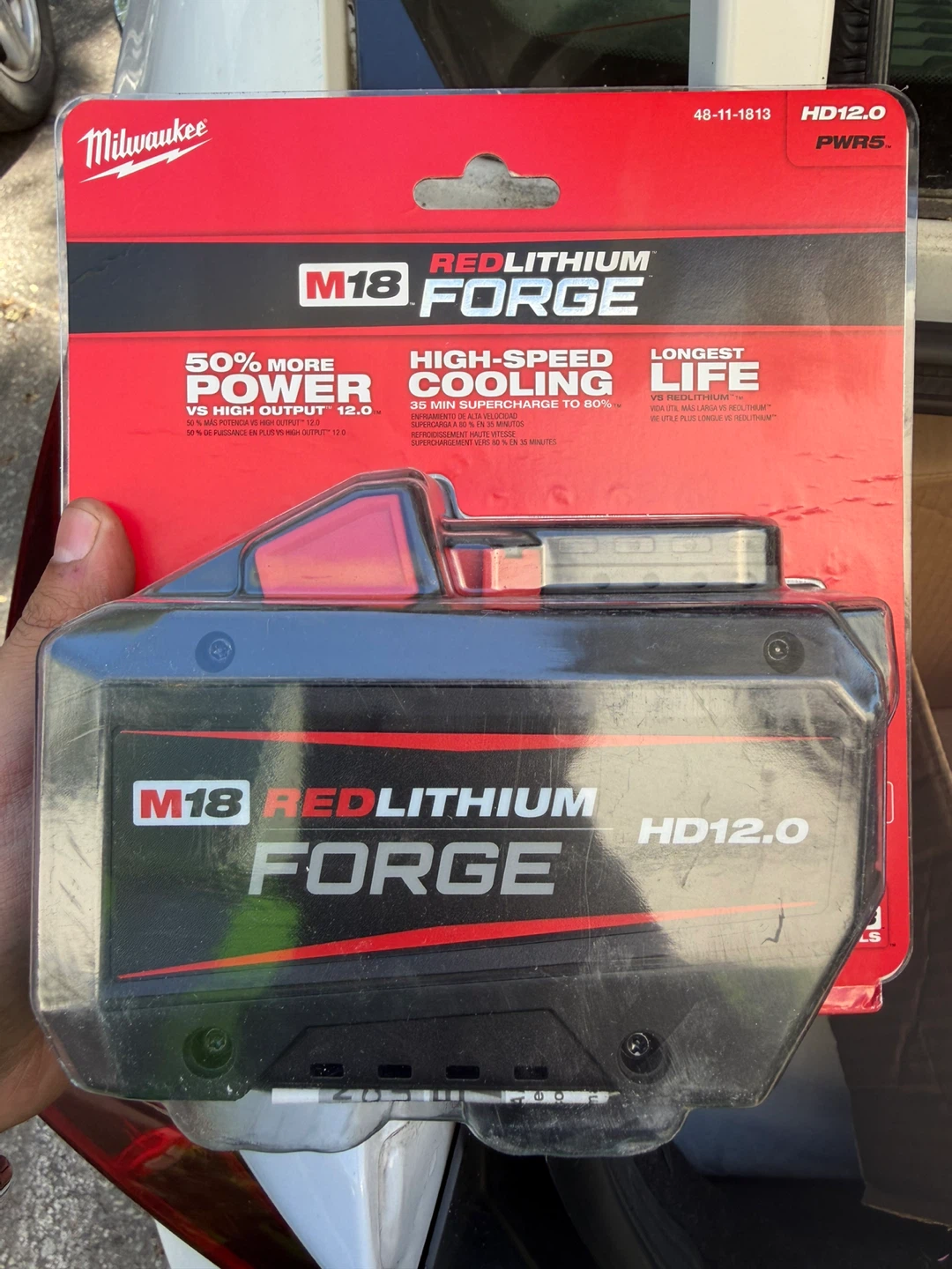 Milwaukee M18 REDLITHIUM FORGE HD12.0 Battery