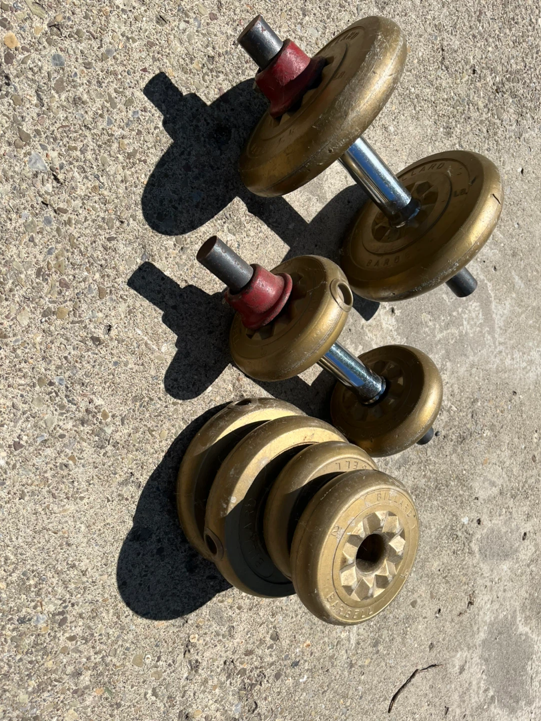 Billard Barbell Dumbbell Weight Plates