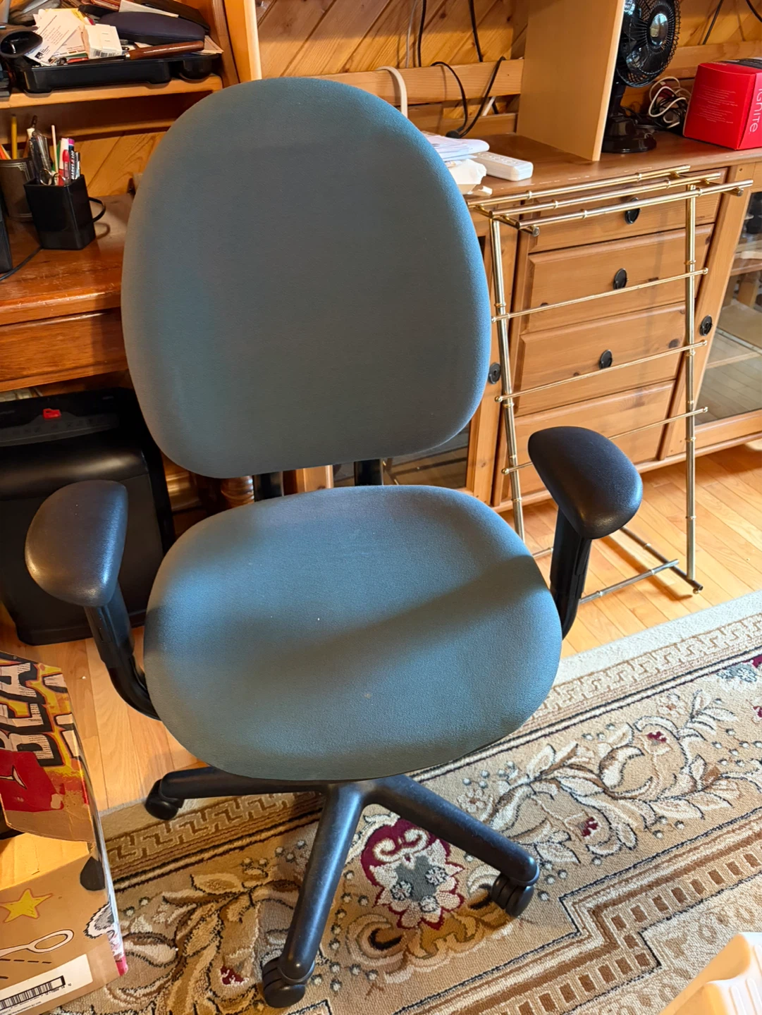 Green/Grey Office Chair ⚽️