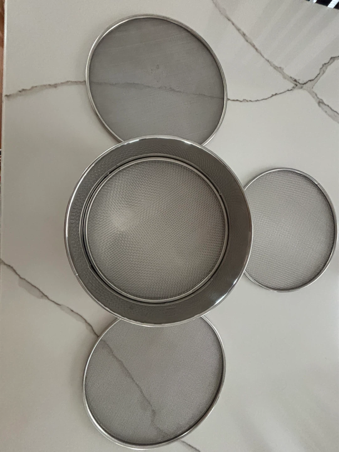 Stainless Steel Sieve Set ⚽