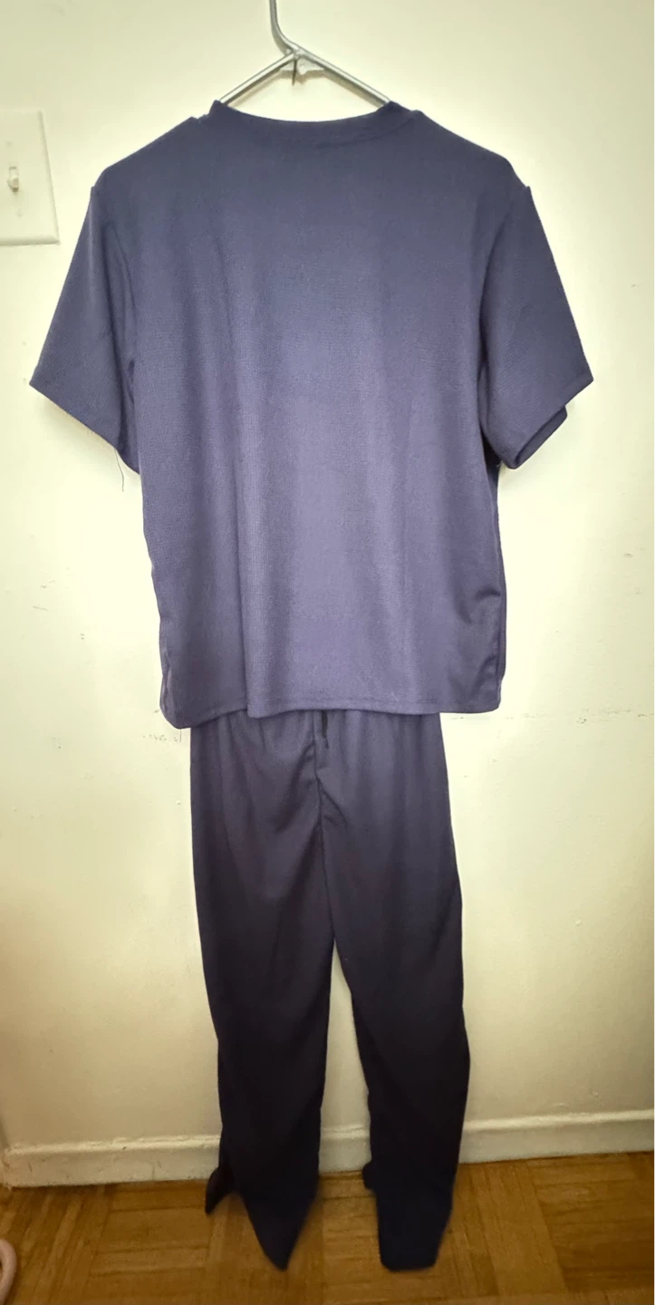⚽️Navy Blue T-shirt and Pants Set
