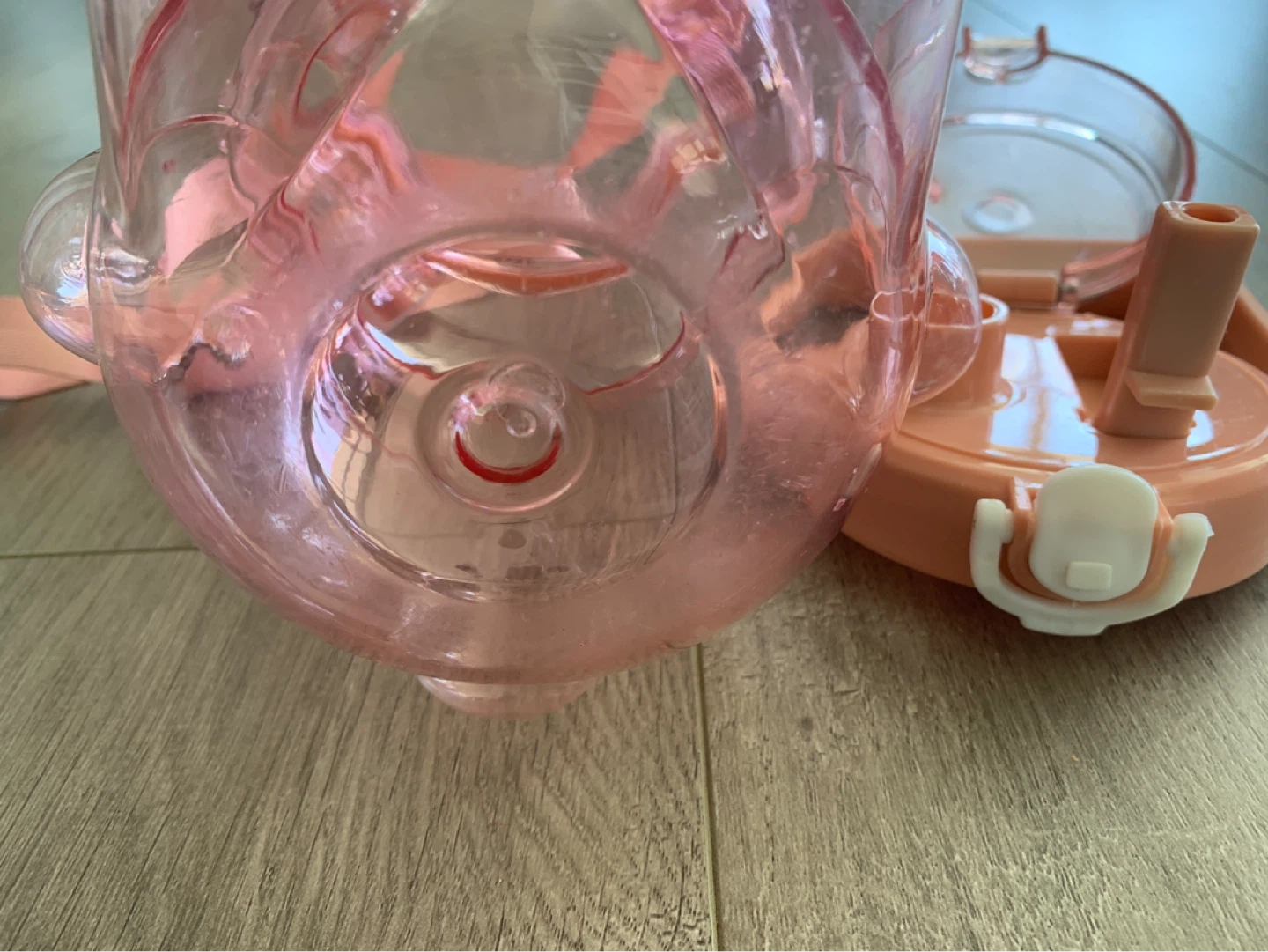 Pink Fun Smile Bear Water Bottle ⚽️ - photo 5