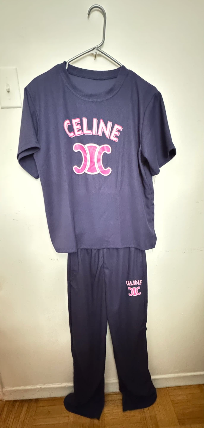 ⚽️Navy Blue T-shirt and Pants Set - photo 2