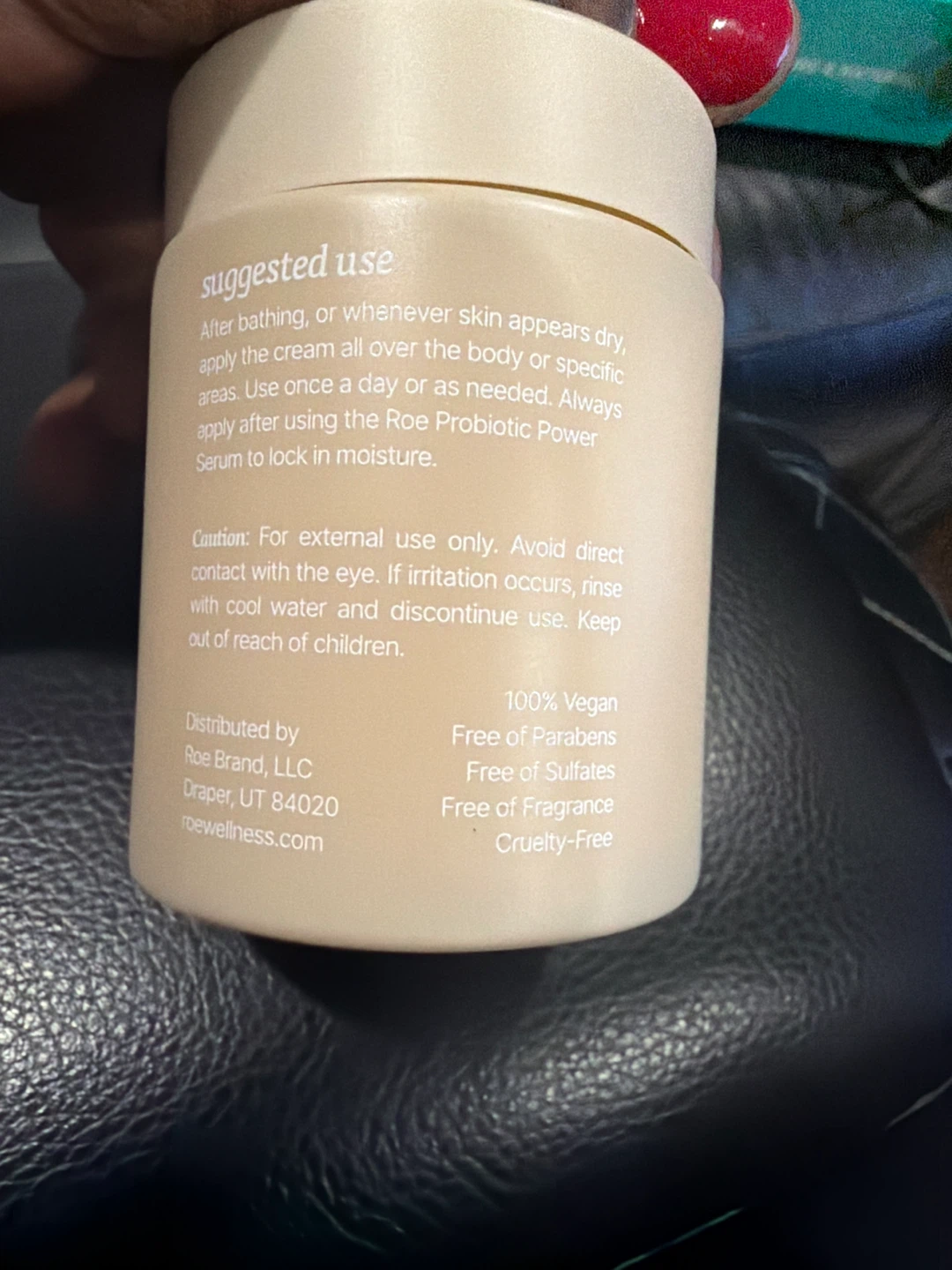 Roe Biome Barrier Cream - 4oz / 120ml - photo 3