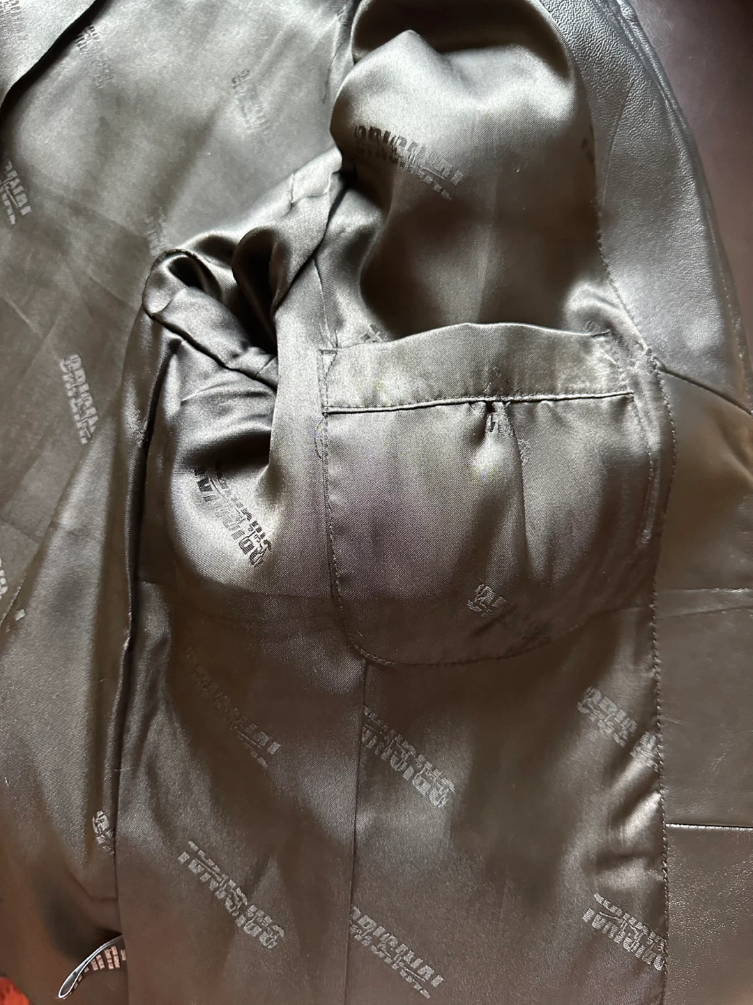 Nicole Miller GENUINE LEATHER Black Jacket XL - photo 5