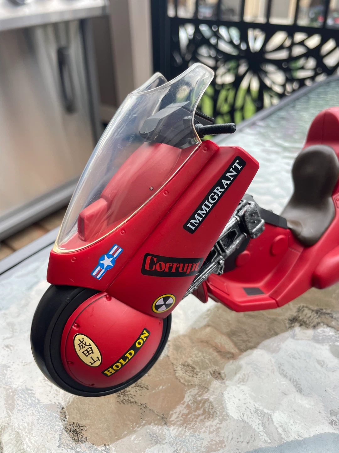 ⚽️ Vintage McFarlane Toys 3D Animation Japan AKIRA KANEDA'S BIKE - photo 2
