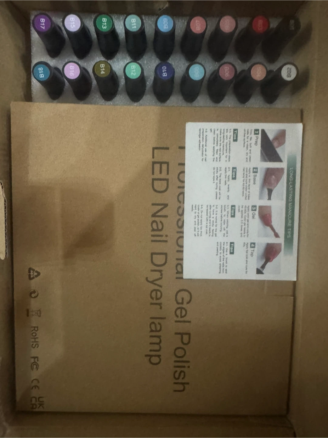 JODSONE 36 PCS Gel Nail Polish Kit with UV Lamp ⚽ - photo 4