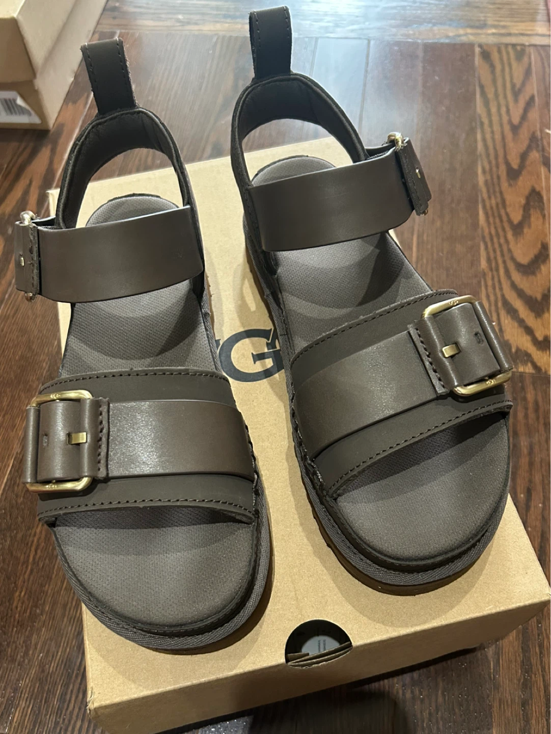 UGG Goldenstar Villa Brown Sandals