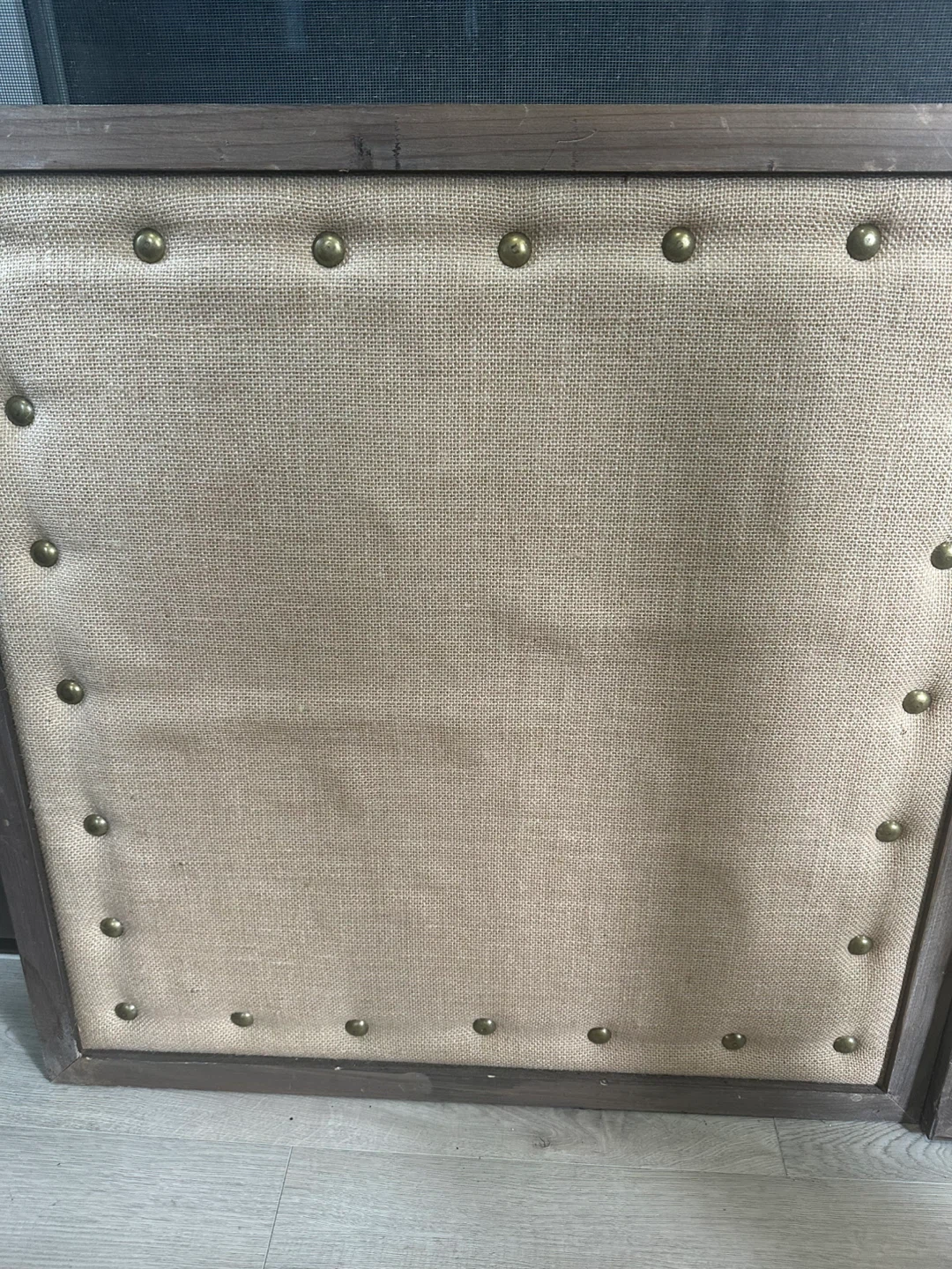 Decorative Fabric Panel with Studs - photo 3