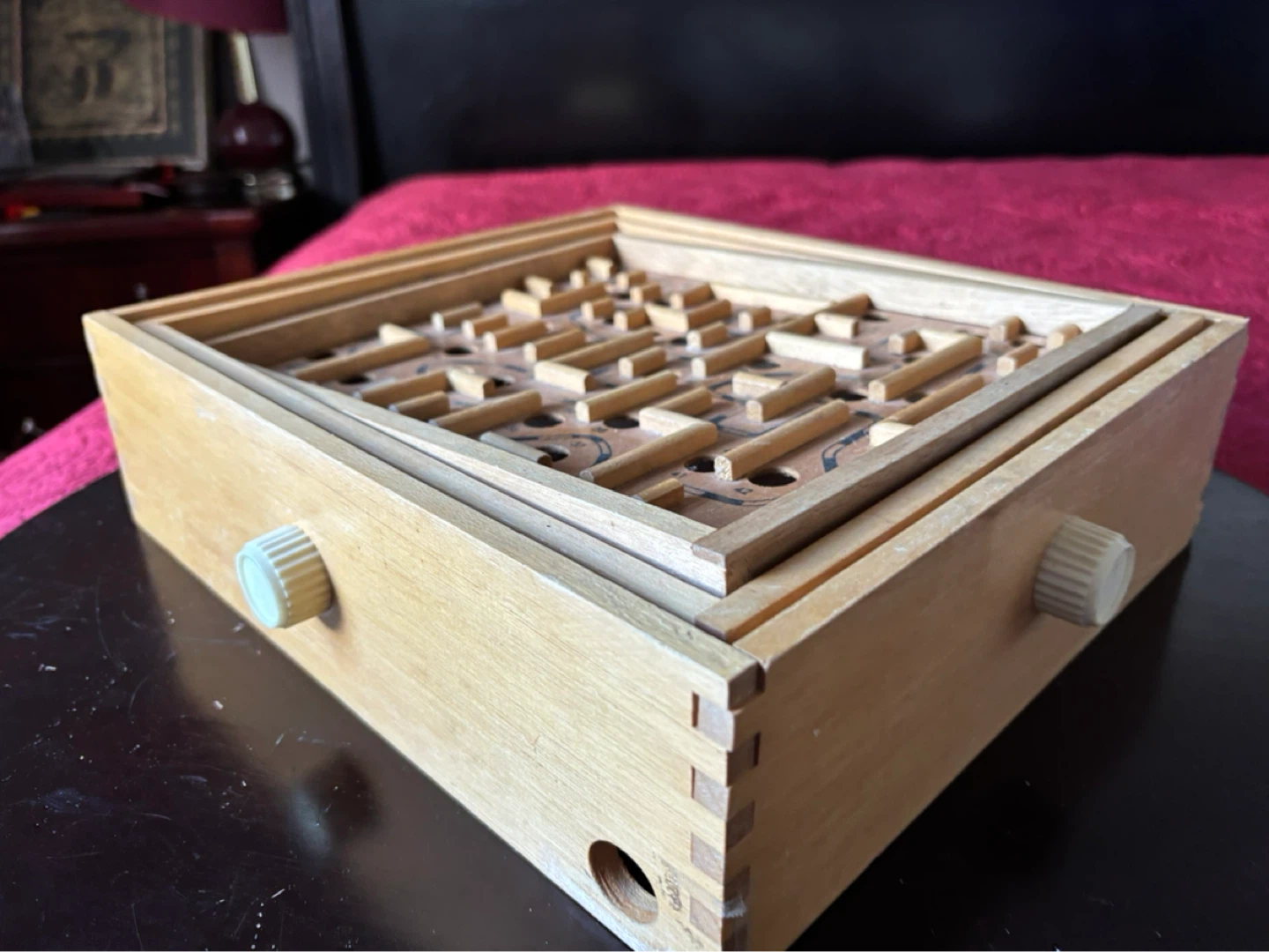 Wooden Marble Maze Game - photo 2