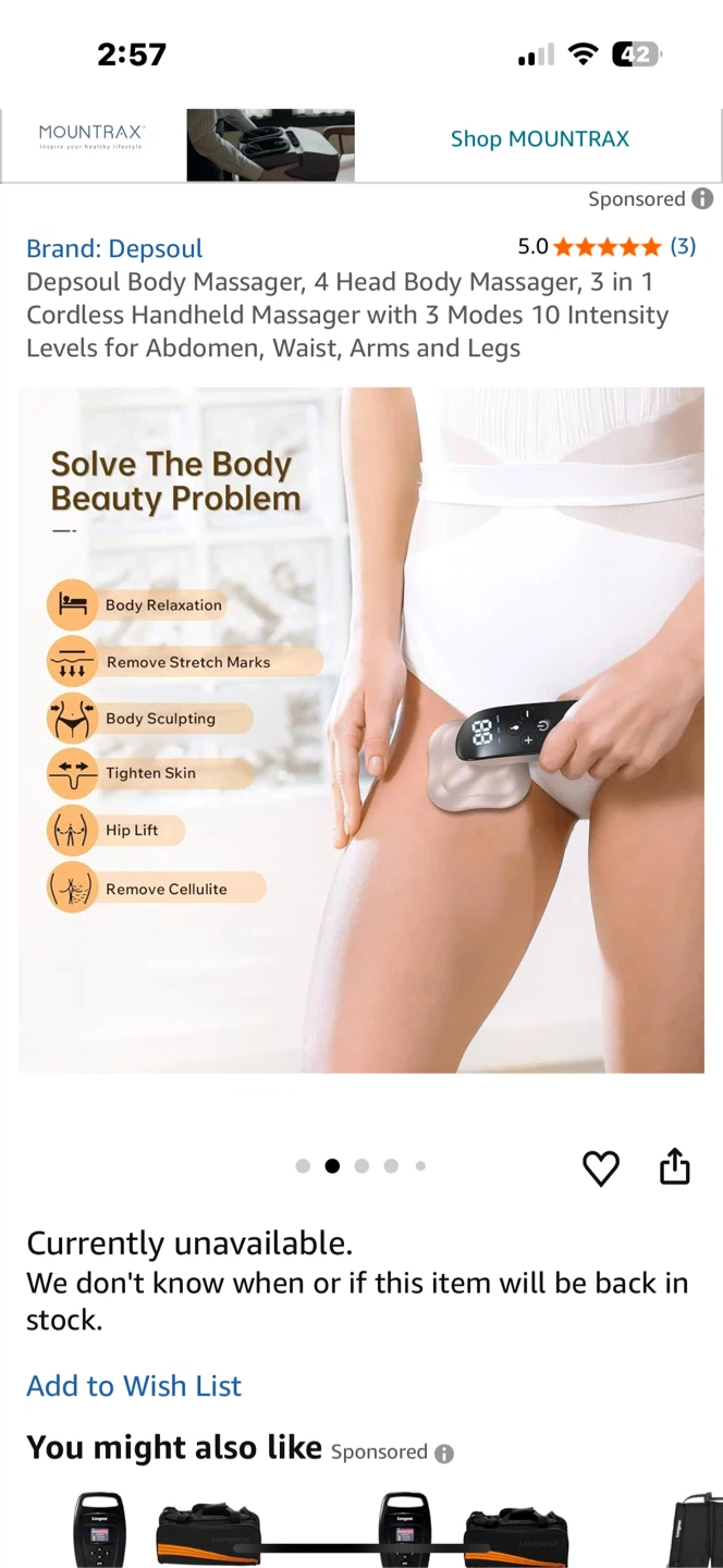 Depsoul Cellulite Massager Model: F2 ⚽