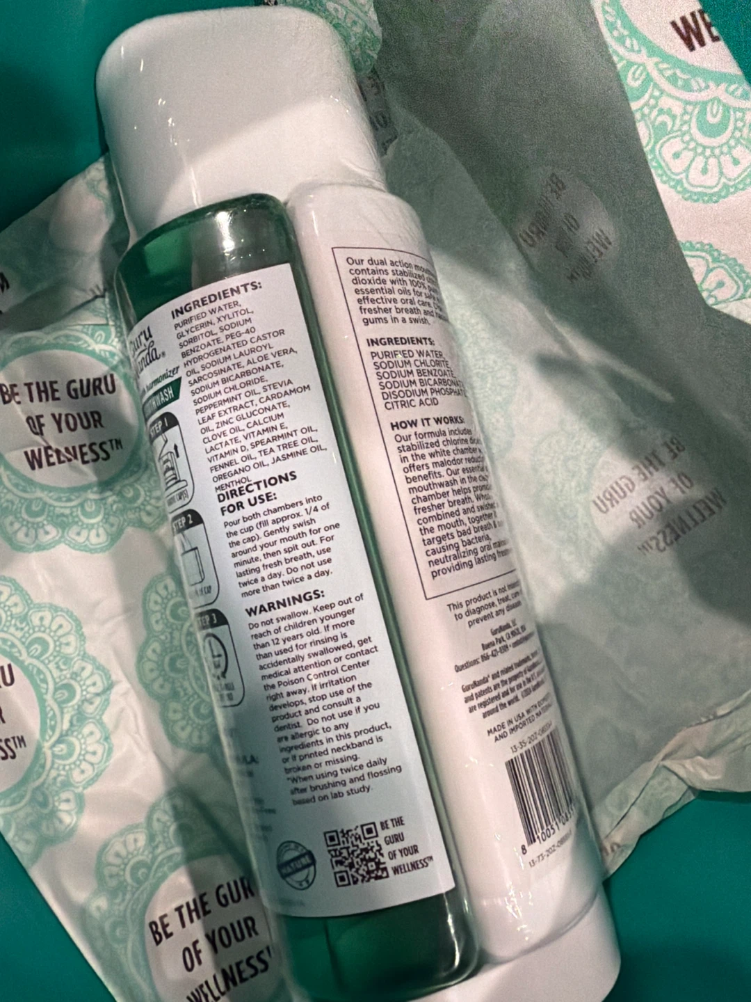 Guru Nanda Wild Mint Breath Harmonizer Mouthwash - photo 3