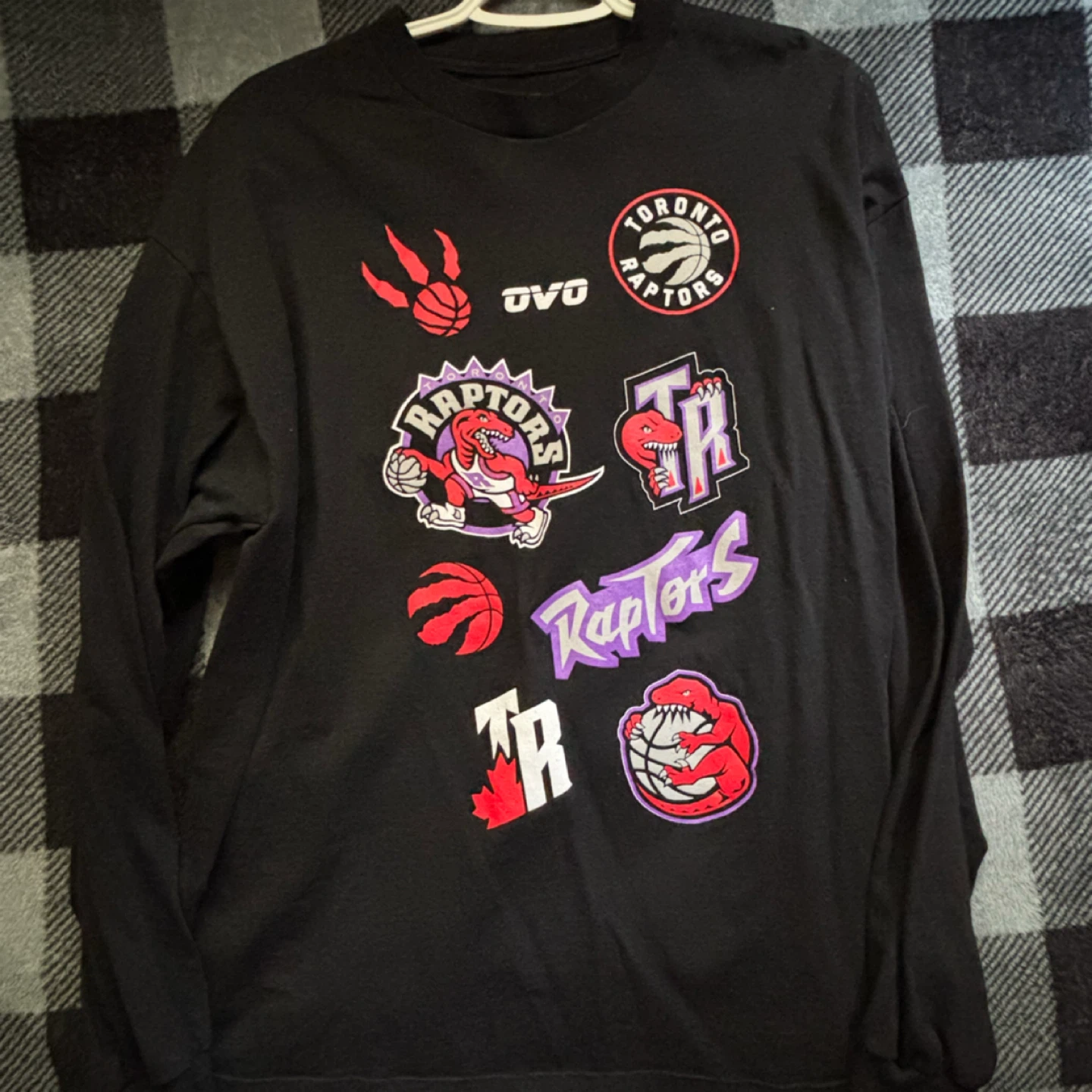 OVO/Toronto Raptors - Long Sleeve Shirt - *Size Men XL* - photo 2