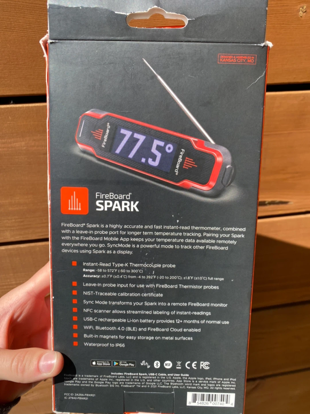 Fireboard Spark Thermometer - photo 2