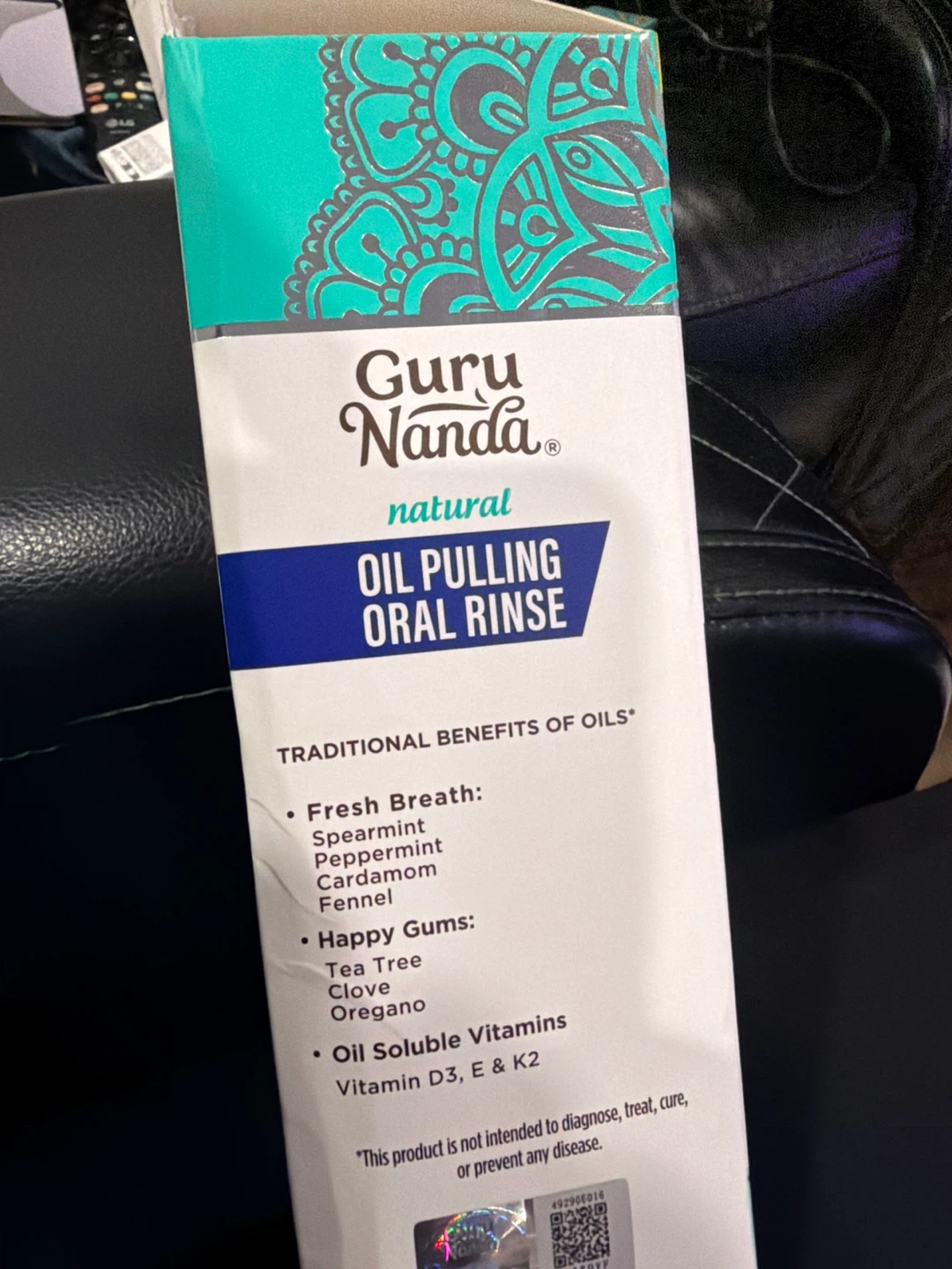 Guru Nanda Natural Oil Pulling Oral Rinse - photo 3
