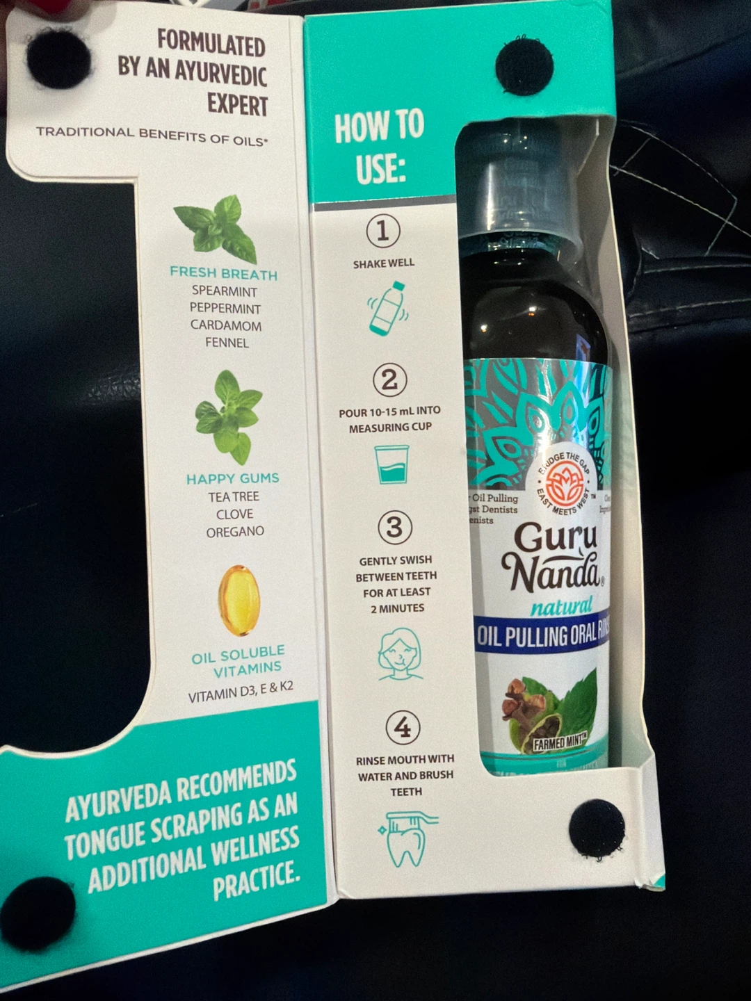 Guru Nanda Natural Oil Pulling Oral Rinse - photo 2