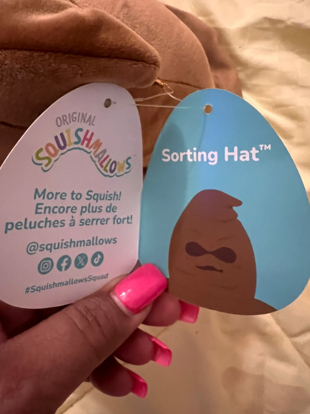 Squishmallows Harry Potter Sorting Hat Plush - photo 3