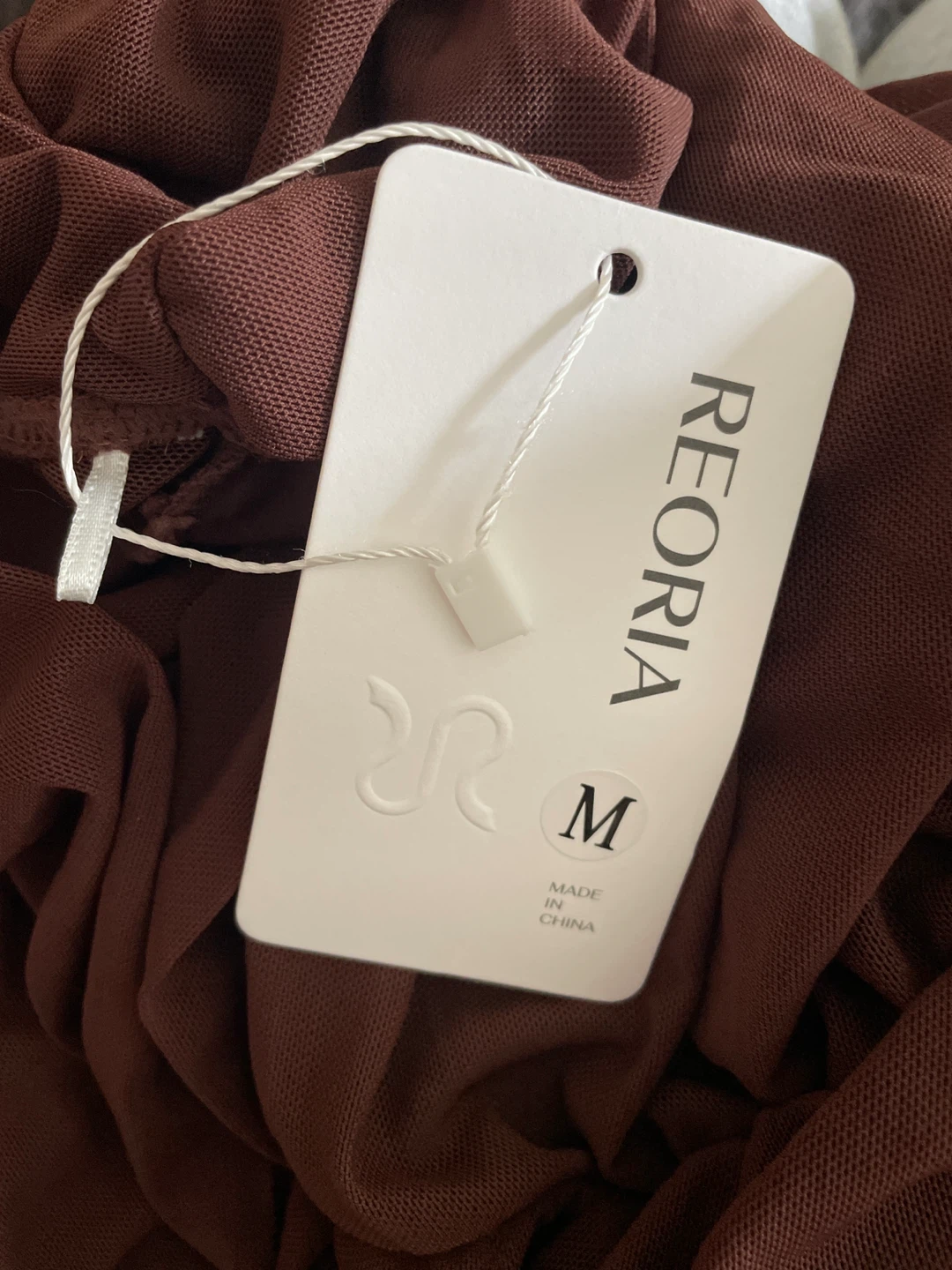 ⚽️ NWT Reoria Off-the-Shoulder Ruched Mesh Dress - photo 4