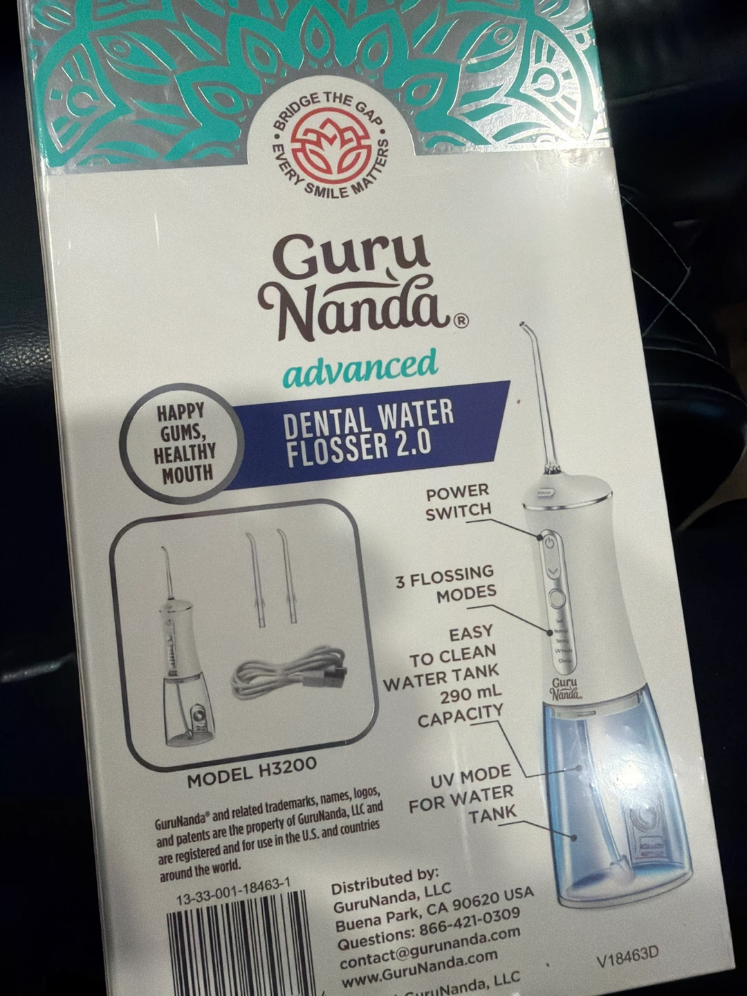 Guru Nanda Advanced Dental Water Flosser 2.0 - photo 2
