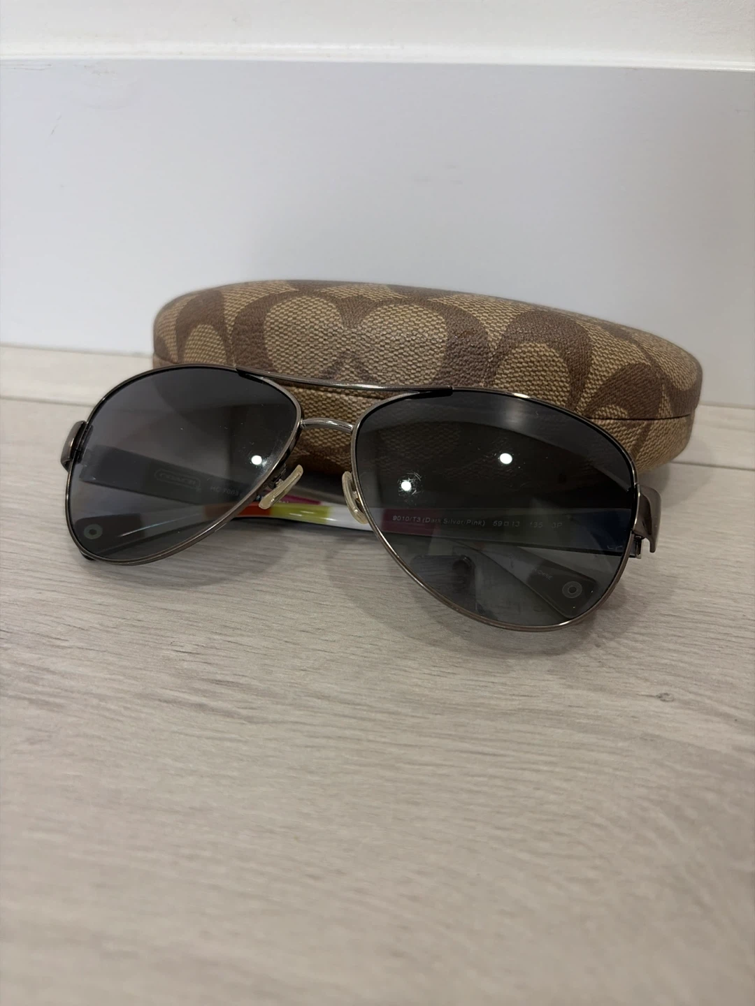 Coach Aviator Sunglasses with Case - photo 2