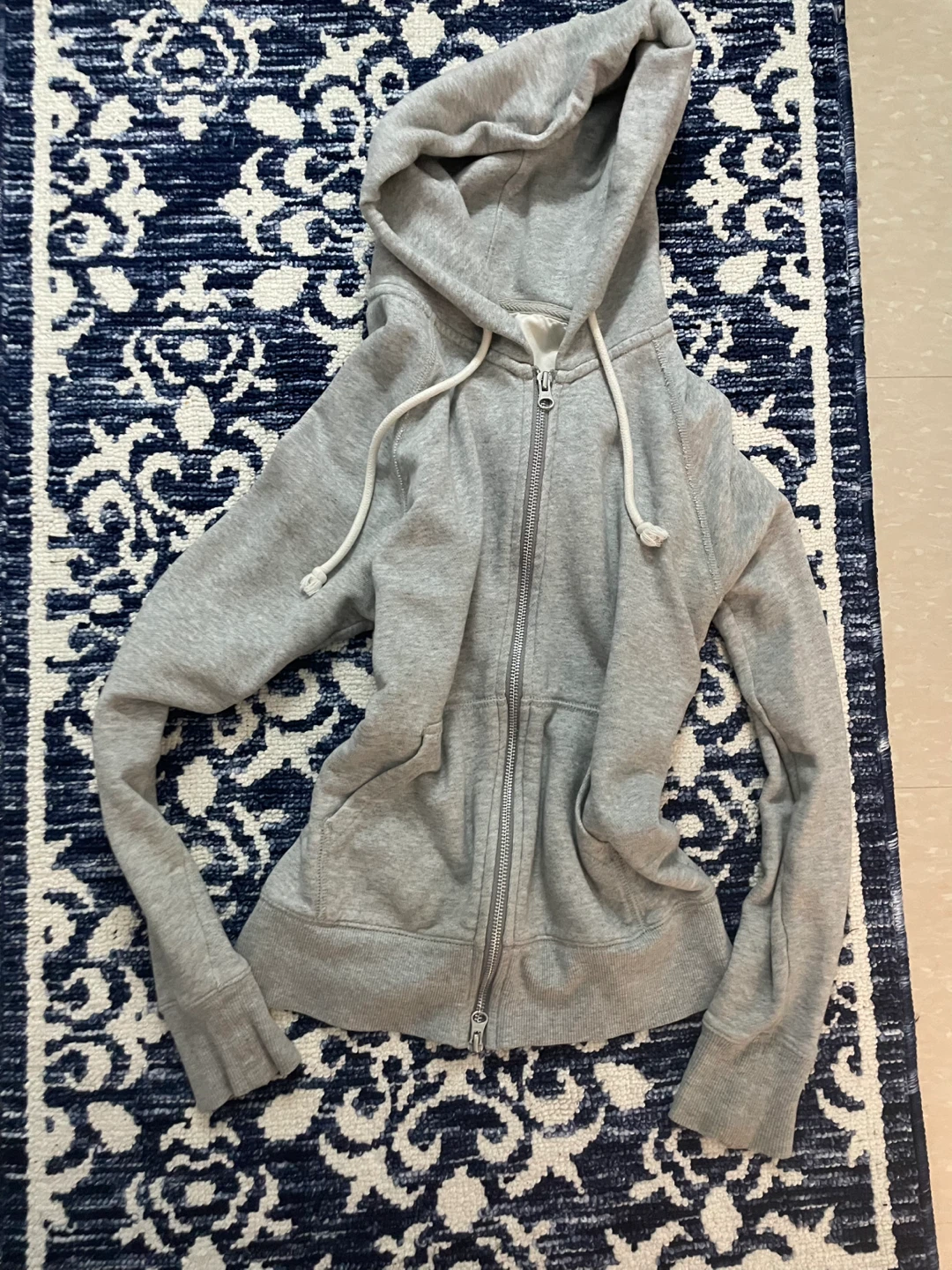 Grey Full Zip Hoodie⚽️ - photo 2