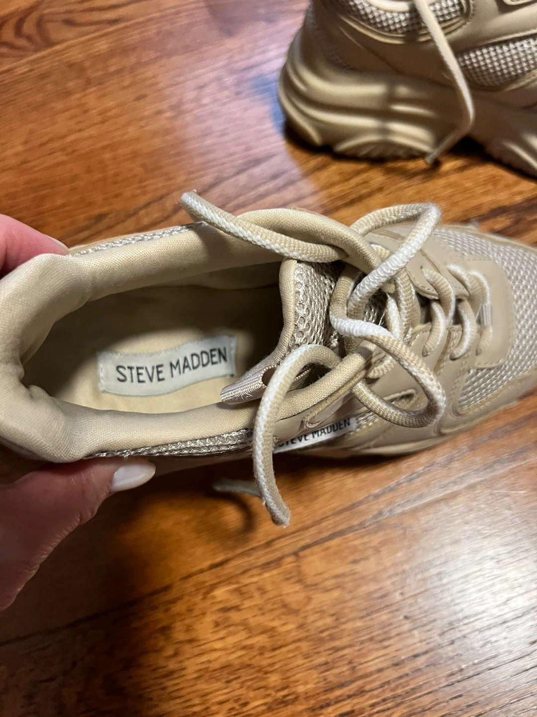 Steve Madden Tan Chunky Sneakers - photo 3