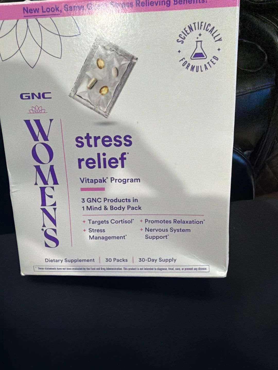 GNC Women's Stress Relief Vitapak Program - 30 Day Supply