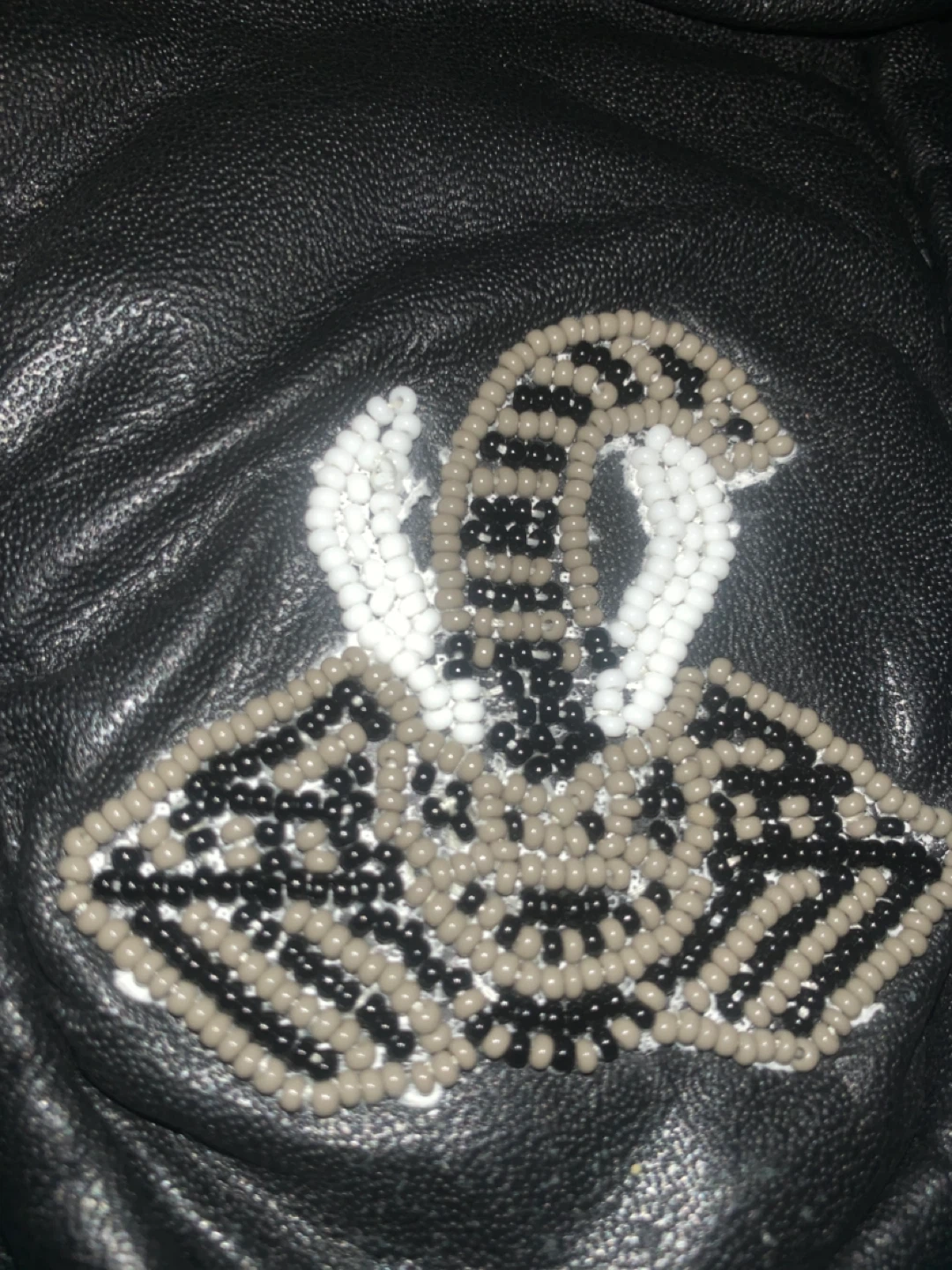 Handmade Black Beaded Moccasin Boots - photo 3