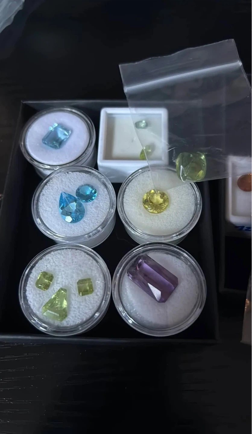 (READ DESCRIPTION) Assorted Gemstones & Moissanite Collection - photo 4