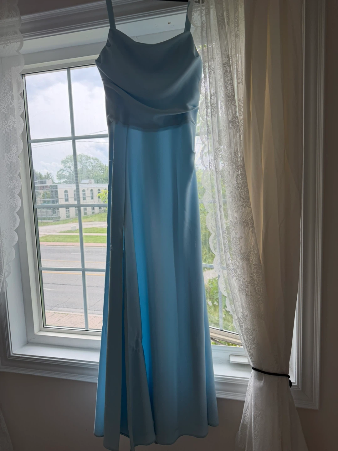 Wedding dress - Light Blue Maxi Dress - photo 4