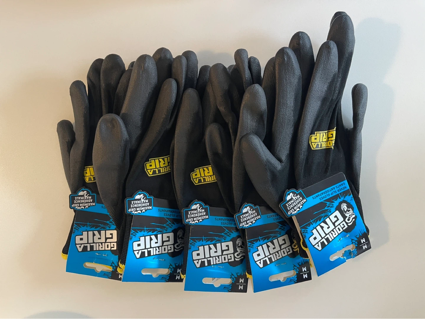 Gorilla Grip Slip Resistant All Purpose Work Gloves - Medium - photo 2