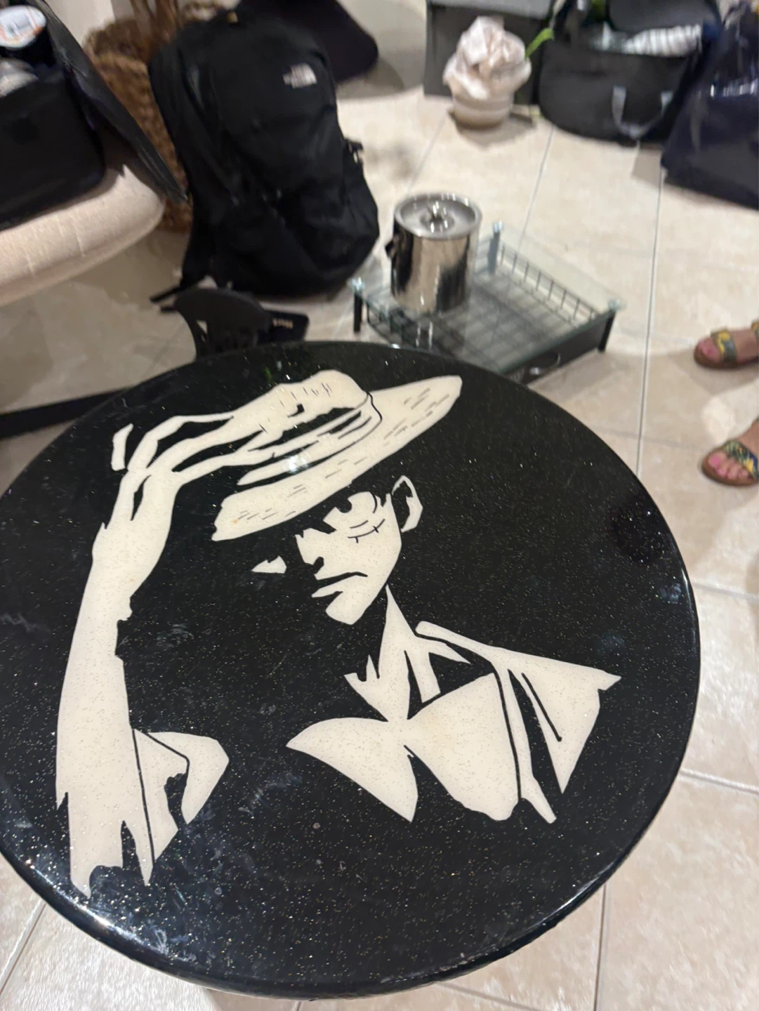 One Piece Luffy Round Side Table - photo 2