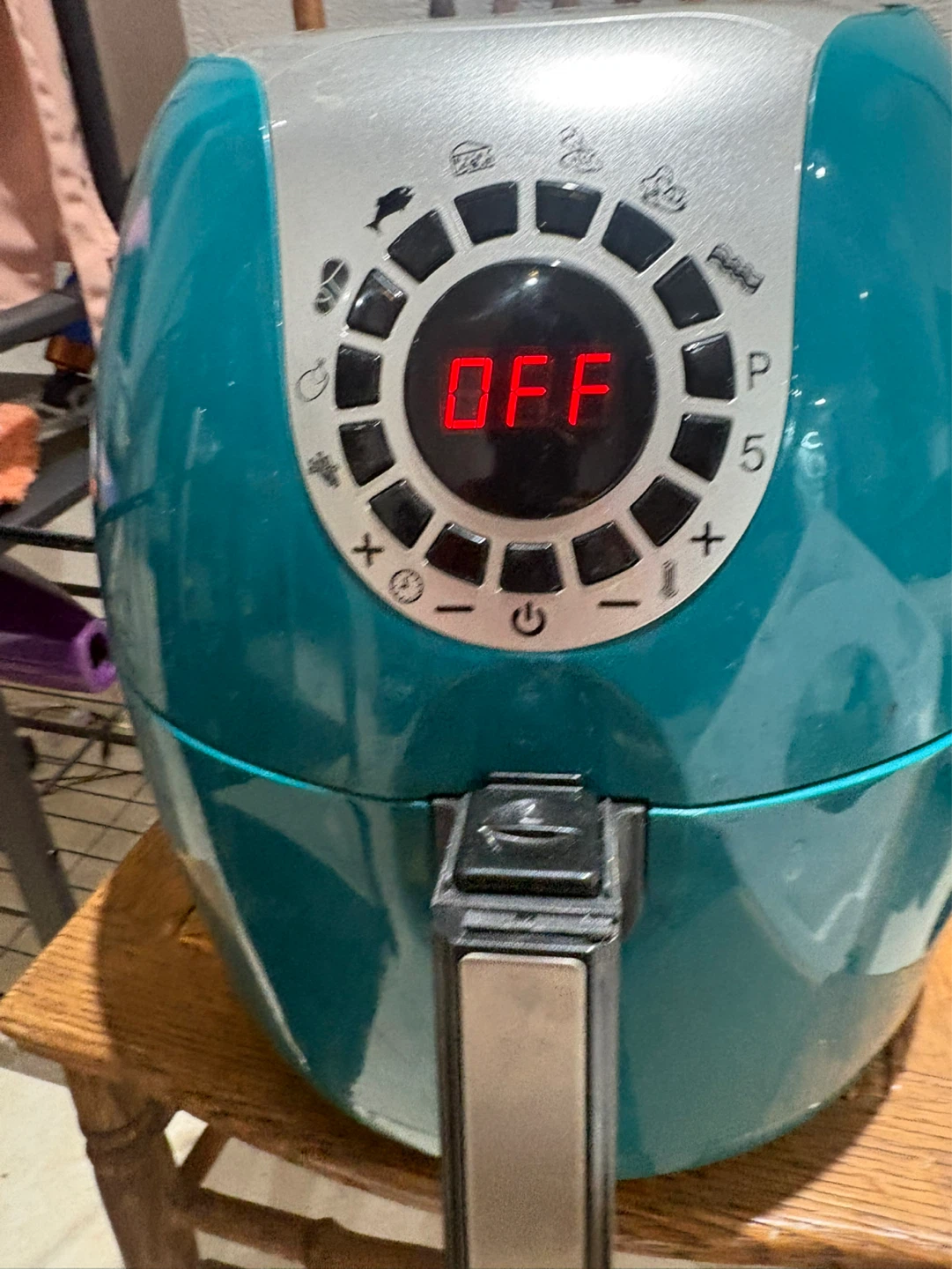 Teal Air Fryer