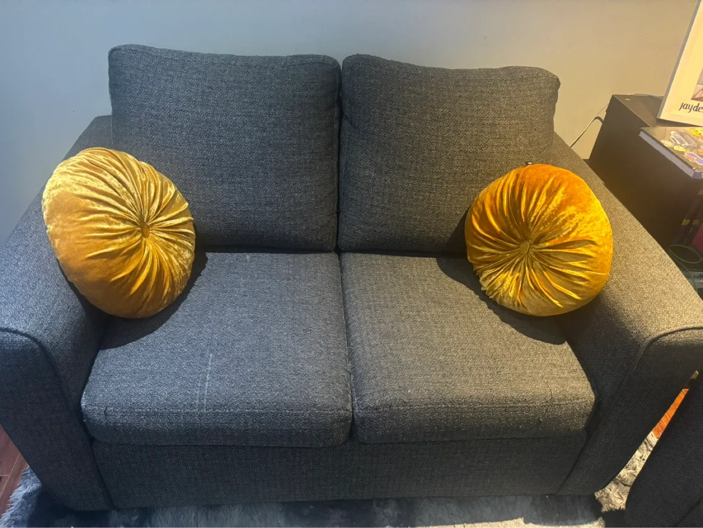 Grey Sofa & love seat
