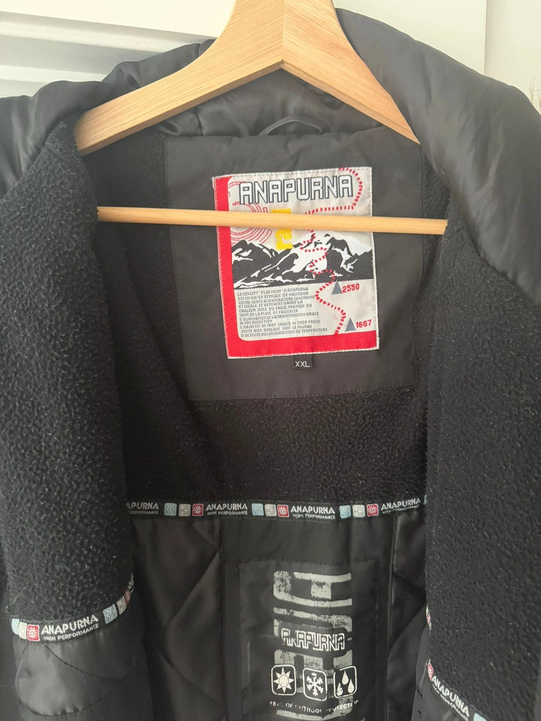 Annapurna High Performance Black Parka Jacket - photo 5