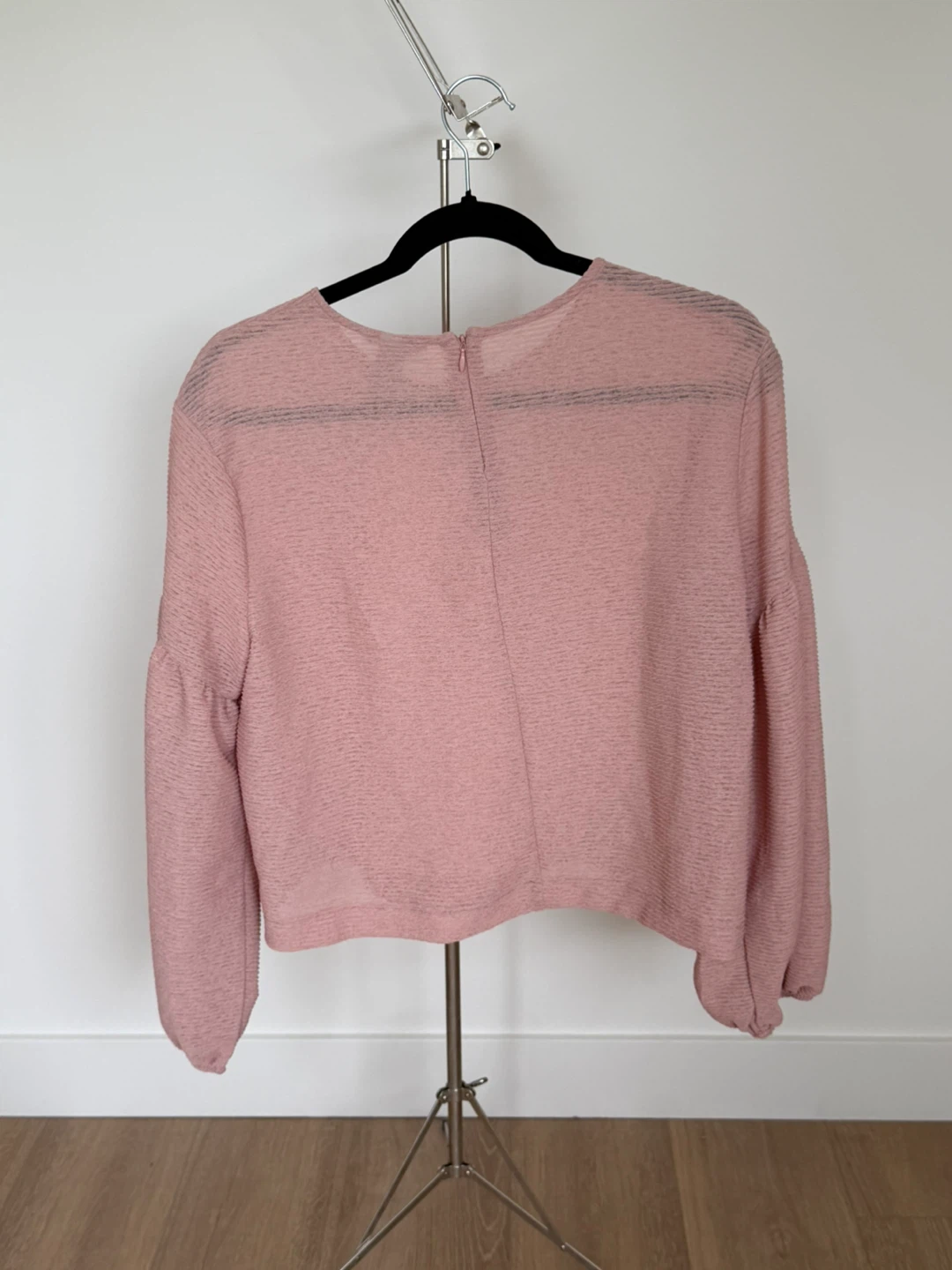 H&M Puff Sleeved Pink Blouse - photo 2